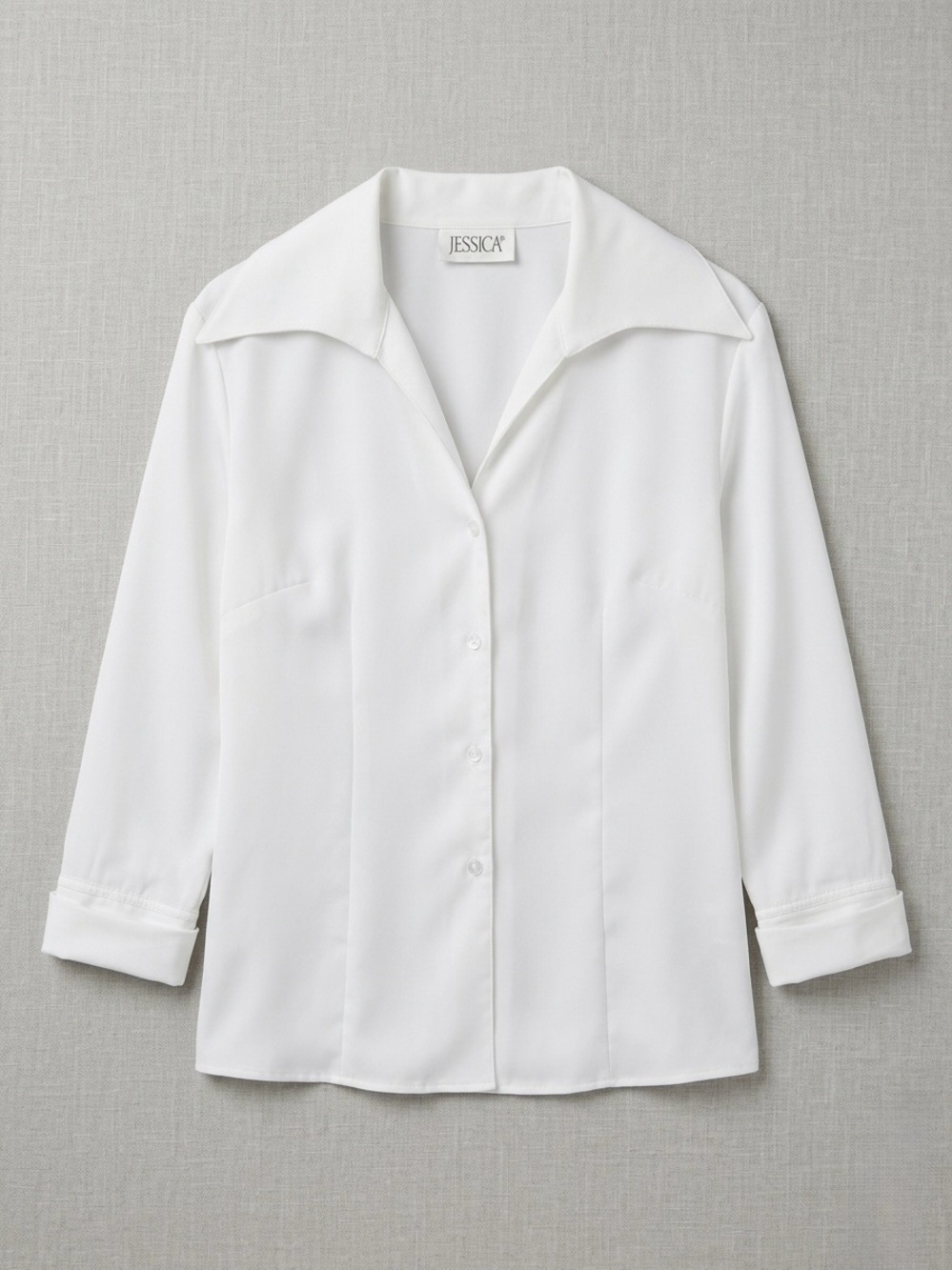 Jessica Classic White Blouse - Picture 1 of 3